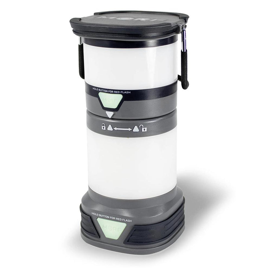Police Security MORF Lantern 380 Lumens 2-in-1 Portable Black