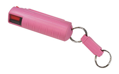 PS Products Protect-Her 0.5oz Pepper Spray, Pink Hard Case, Removable Keychain