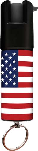 Guard Dog US Flag Keychain Pocket Pepper Spray, 0.5 Ounce