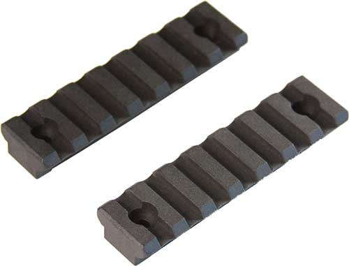 J&E 4" 7-Slot Polymer KeyMod Accessory Rail, 2-Pack