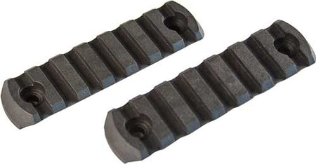 J&E 4" 7-Slot Polymer M-LOK Accessory Rail, 2-Pack