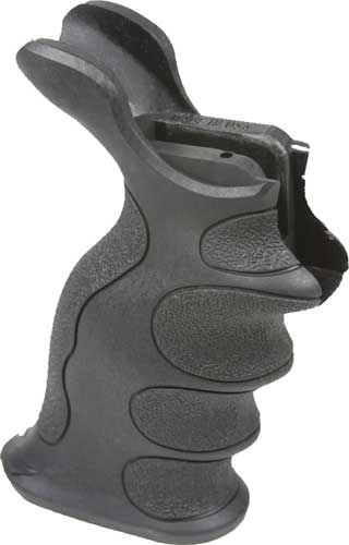 JE Black Ergonomic Combat Pistol Grip Polymer