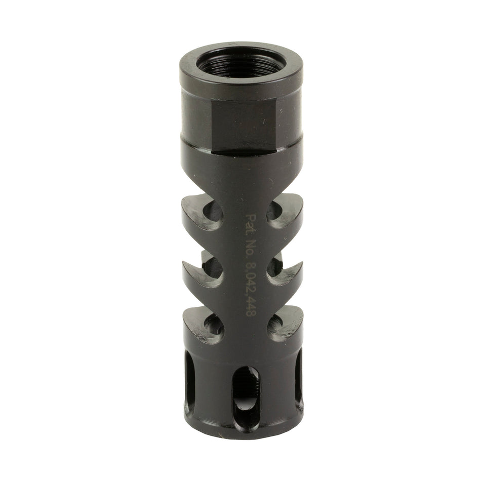 PWS CQB Muzzle Compensator for .308/300 Blackout/7.62x39, 5/8x24 Thread Pitch, Black 3CQB58C1