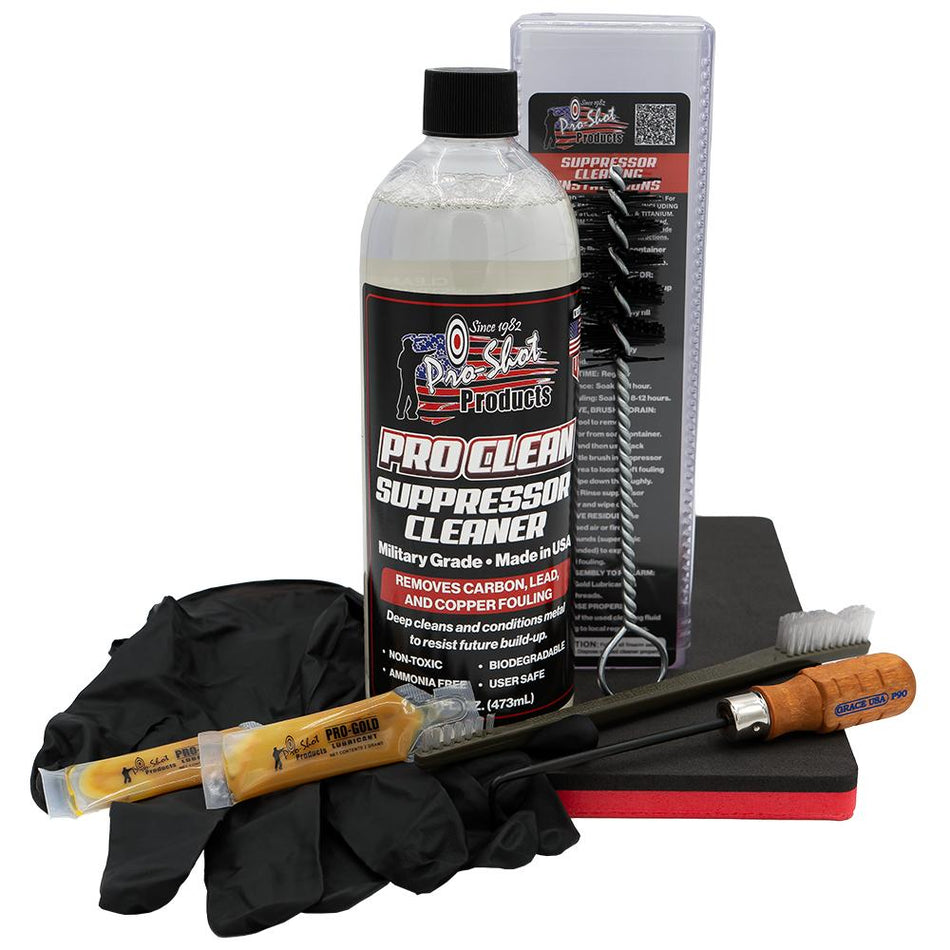 Pro-Shot Suppressor Cleaning and Lubricating Kit