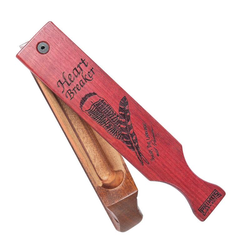 Primos Heart Breaker Custom Turkey Box Call Purple Heart Lid
