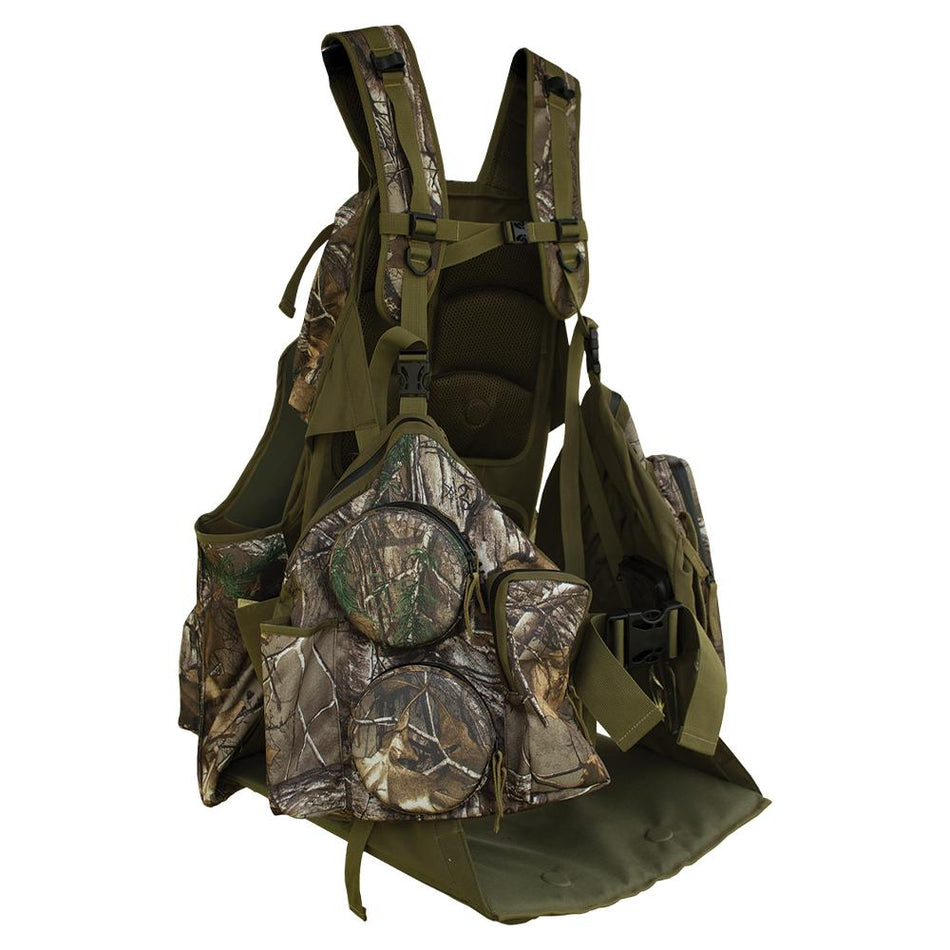 Primos Rocker Strap Turkey Vest Realtree Xtra Green Camo Size M-L
