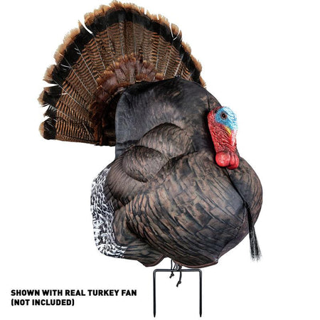 Primos Photoform Collapsible Strutter Turkey Decoy with Integrated Stake