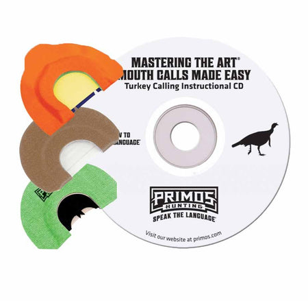 Primos MTA Turkey Mouth Call Pak Blister with Instructional CD