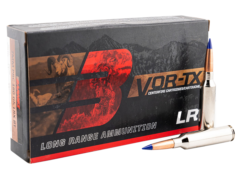 Barnes Bullets 32245 7mm PRC 160gr LRX Boat Tail 20 Per Box/10 Case