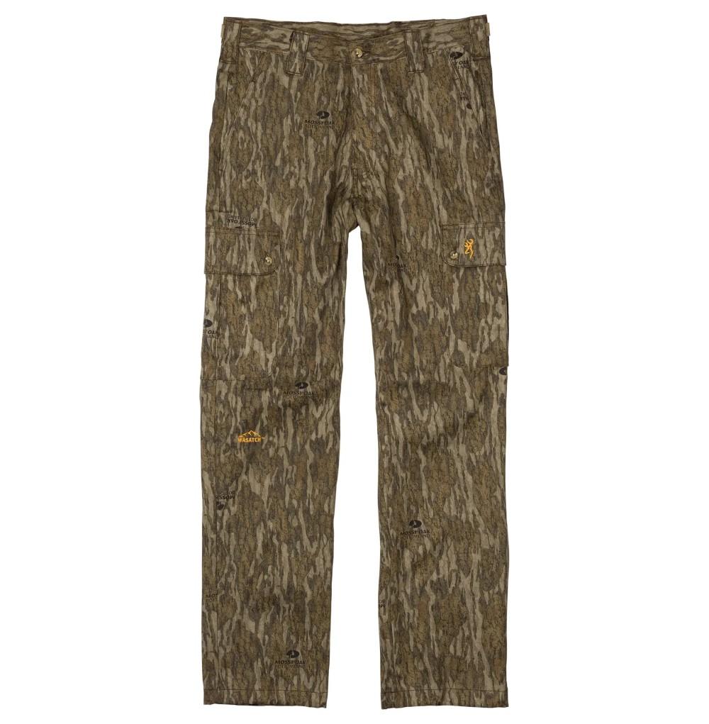 Browning Wasatch Camo Pants Mossy Oak Bottomland Medium