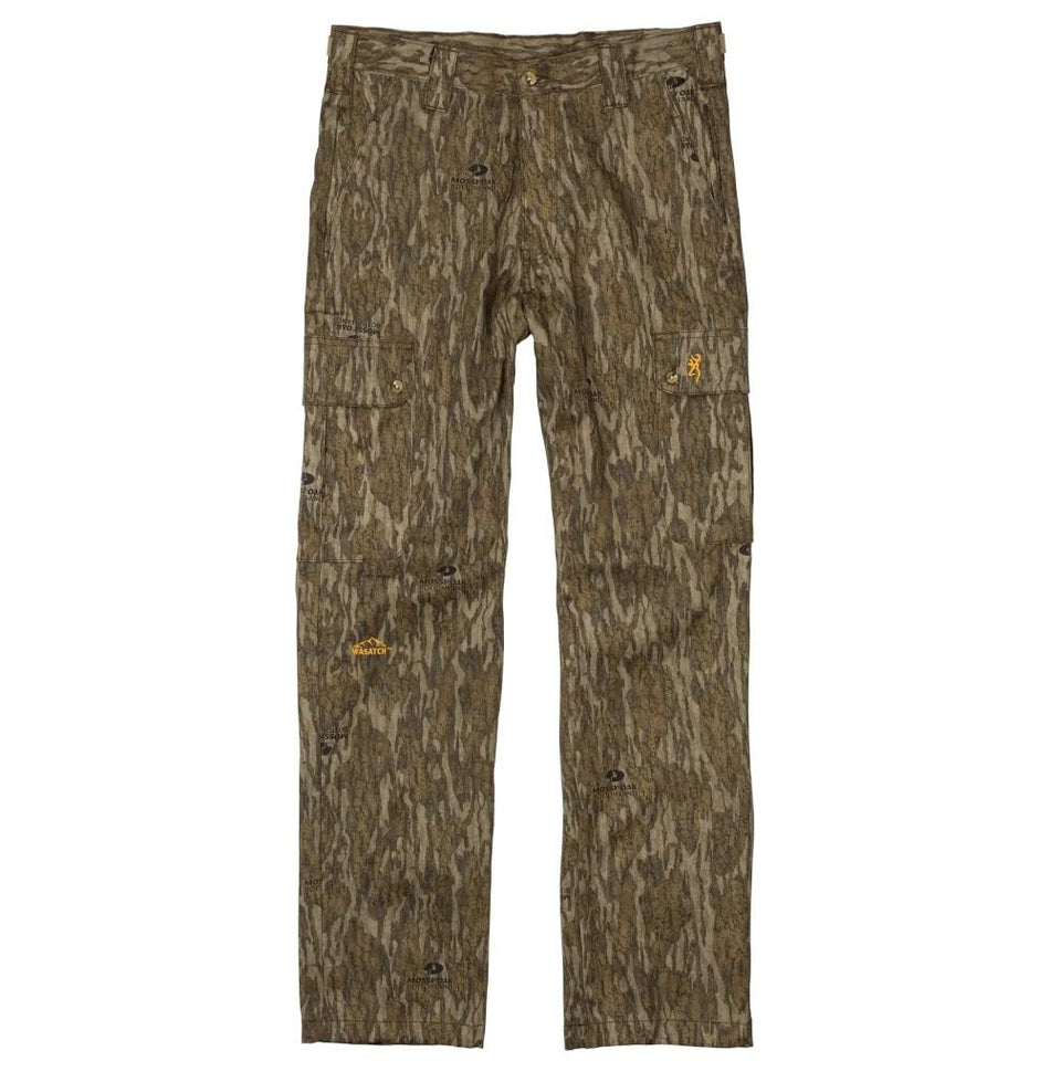 Browning Wasatch Camo Pant in Mossy Oak Bottomland, Size XL