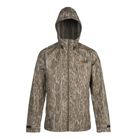 Browning Wicked Wing Rain Shell Jacket Mossy Oak Bottomland Size 2XL