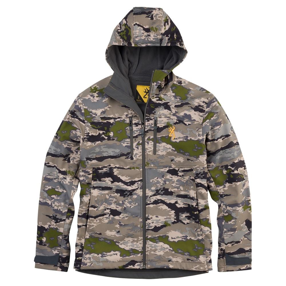 Browning Pahvant Pro Soft Shell Hunting Jacket Ovix Camo Small