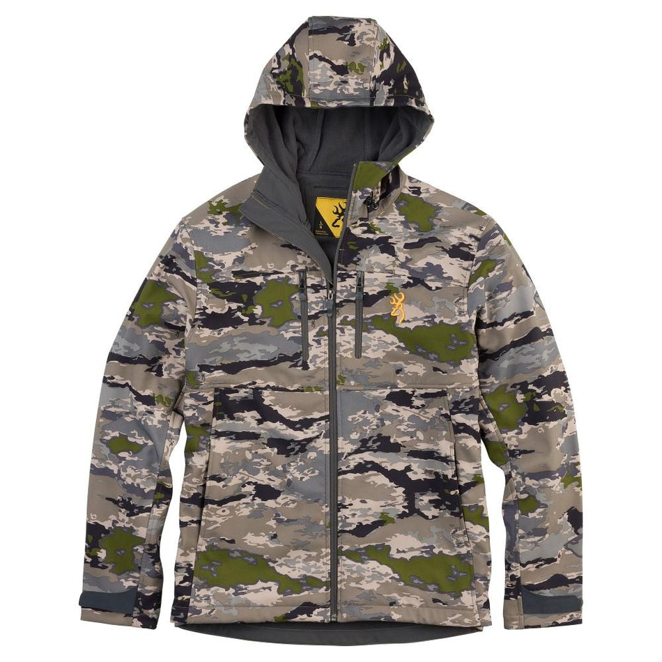 Browning Pahvant Pro Soft Shell Hunting Jacket Ovix Camo Small