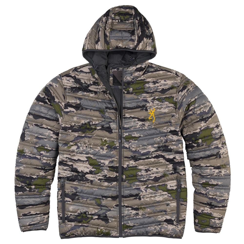 Browning Ovix Camo Packable Puffer Jacket Size S