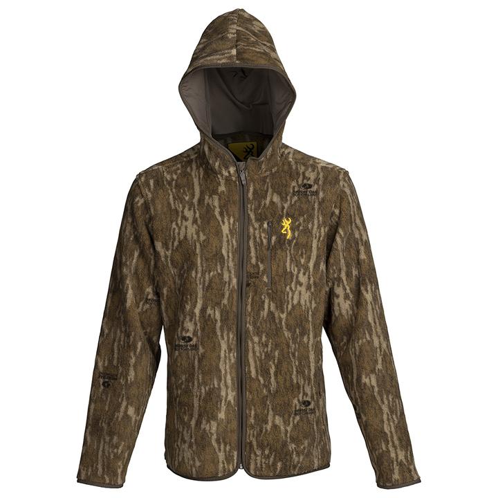 Browning Fleece 2.0 Berber Camo Jacket Mossy Oak Bottomland S