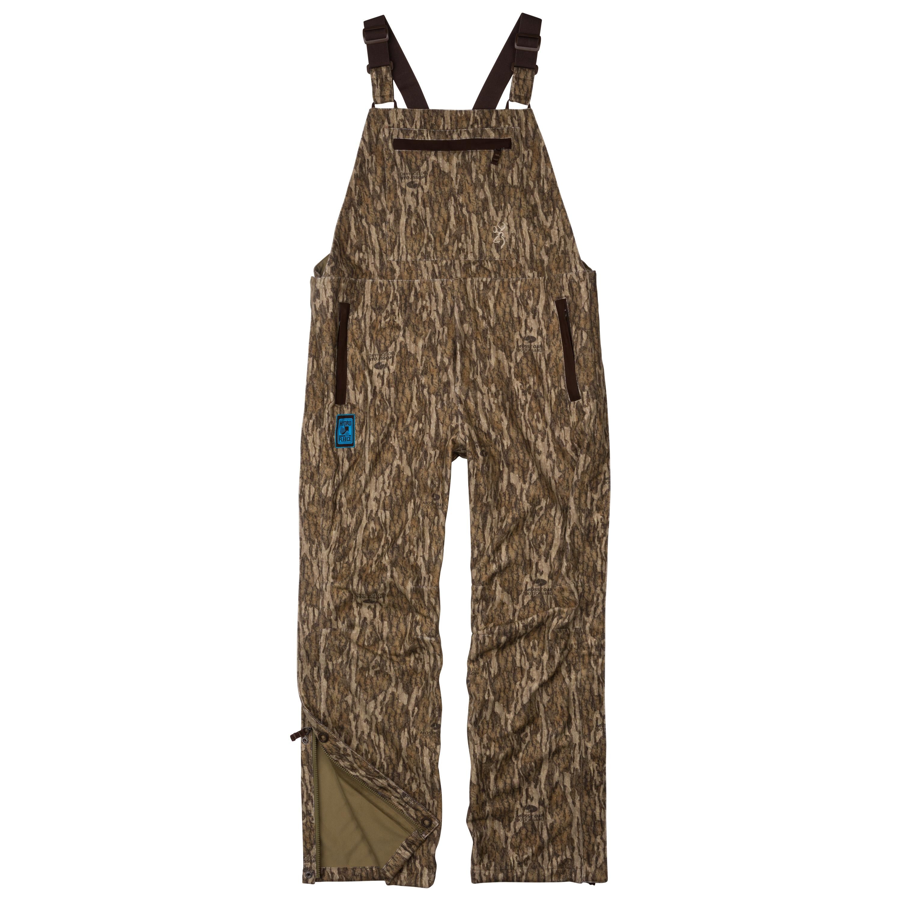 Browning HydroFleece Bib Overalls MOBL Size 2XL