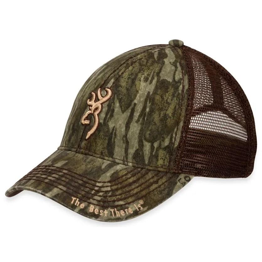 Browning Bozeman Camo Cap Mossy Oak Bottomland - Hook and Loop Closure