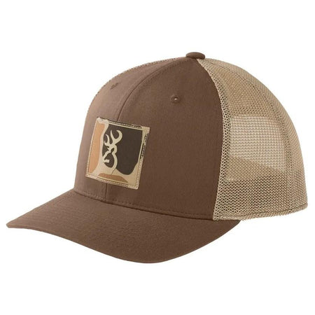 Browning Cypress Hat Major Brown Vintage Tan Camo Pattern