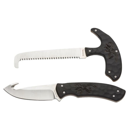 Browning Primal 2-Piece Field Dressing Combo Kit Gut Hook Skinner and Saw