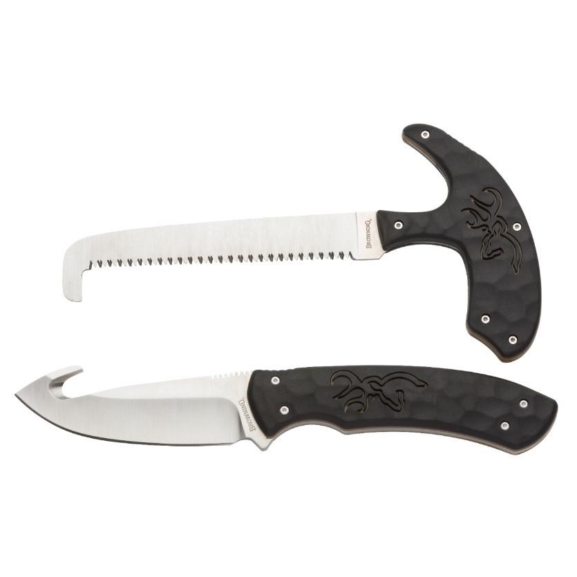 Browning Primal 2-Piece Field Dressing Combo Kit Gut Hook Skinner and Saw