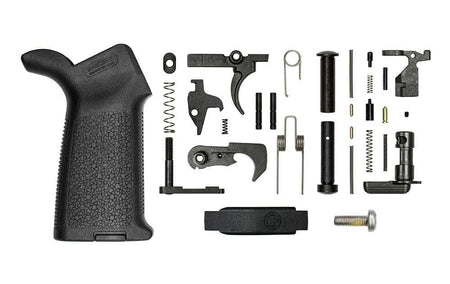 Aero Precision AR-15 Lower Parts Kit Magpul MOE Grip and Trigger Guard Black