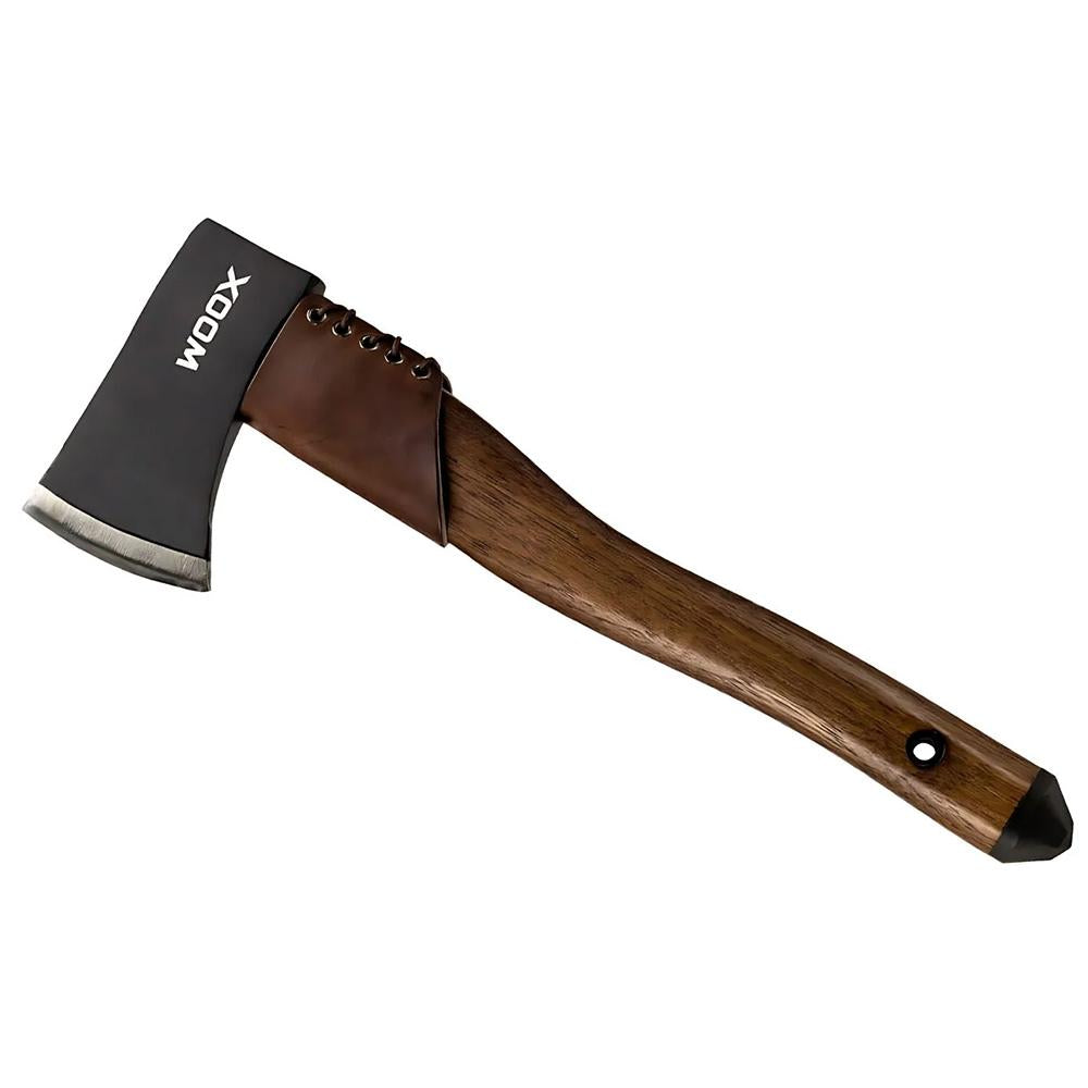 WOOX AX1 Walnut Tomahawk Axe with Blued Carbon Steel Head