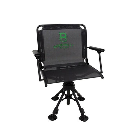 Barronett 360 Deluxe Wide Chair for Hunting Blinds Black