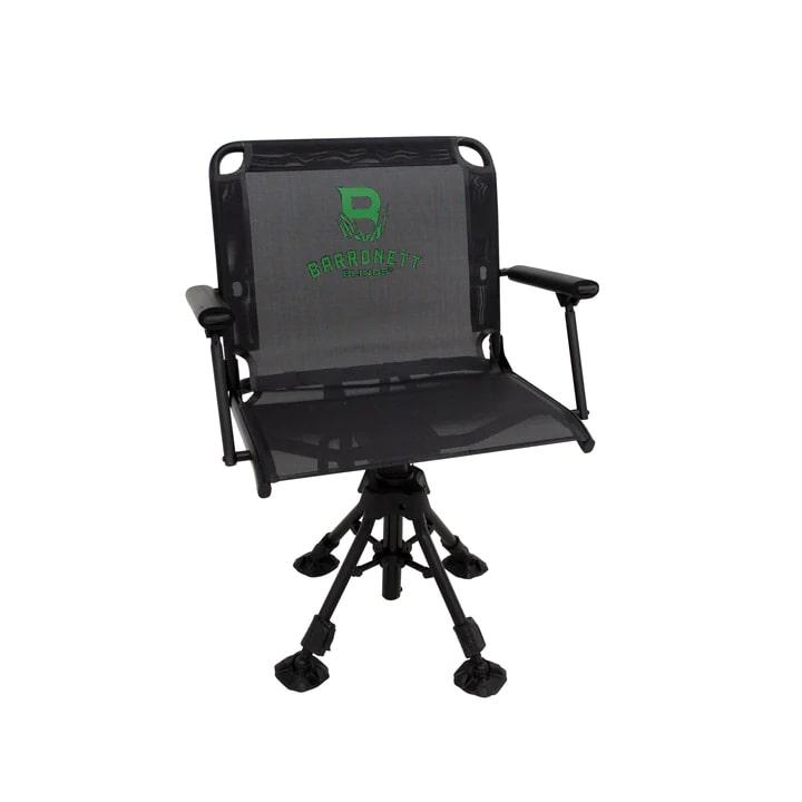Barronett 360 Deluxe Wide Chair for Hunting Blinds Black