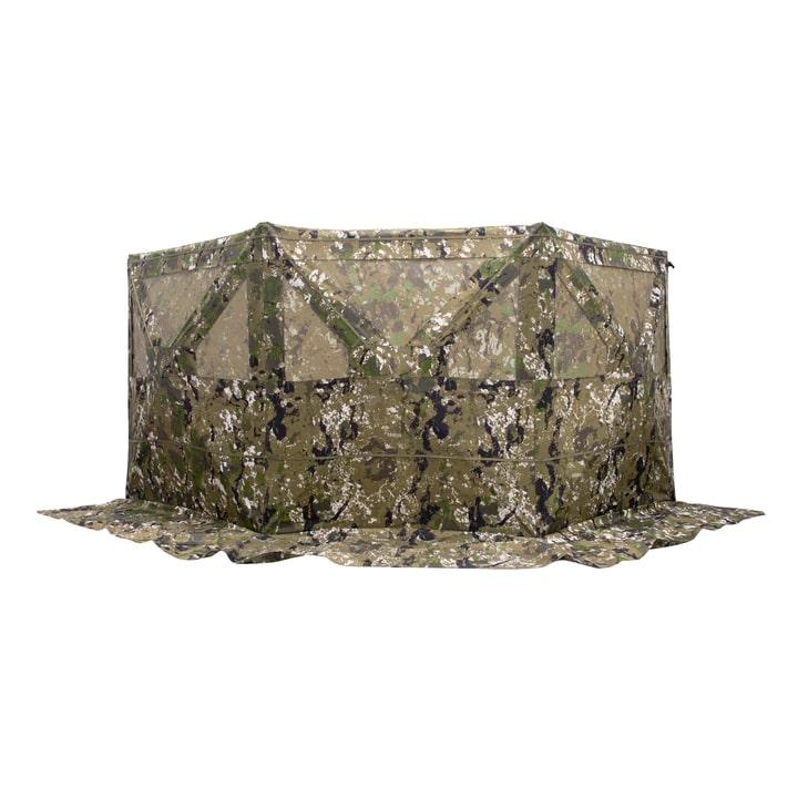 Barronett Blinds Face-Off Panel Ground Blind Crater Thrive Camo One-Way Fabric