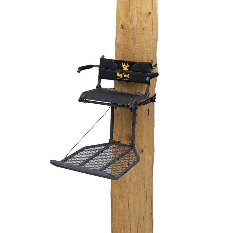 River's Edge Big Foot TearTuff XL Lounger Hang-On Tree Stand with Footrest