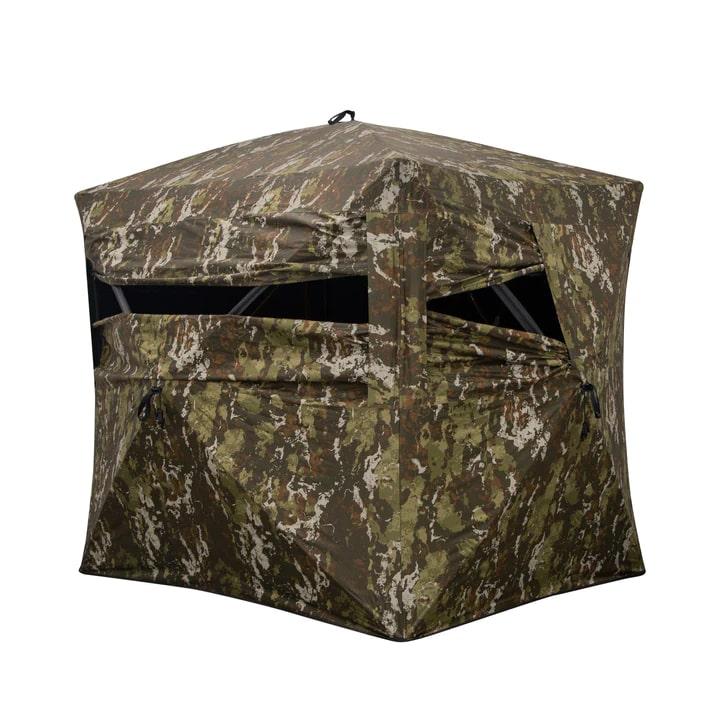 Barronett Wide Side 95 Two-Person Hunting Ground Blind Crater Harvest Camo