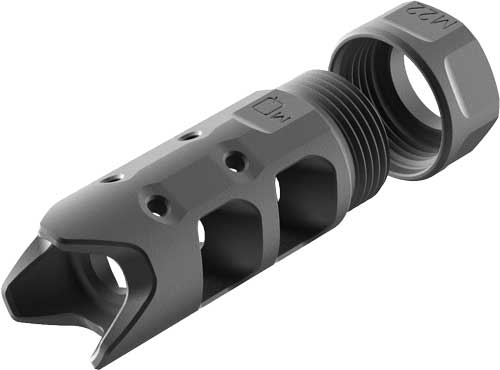 Audere Quarter Stroke .30 Cal Muzzle Brake 5/8"-24 Thread Black