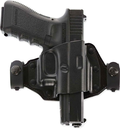 Galco Quick Slide Right-Hand Hybrid Belt Holster S&W M&P 9/40 Black