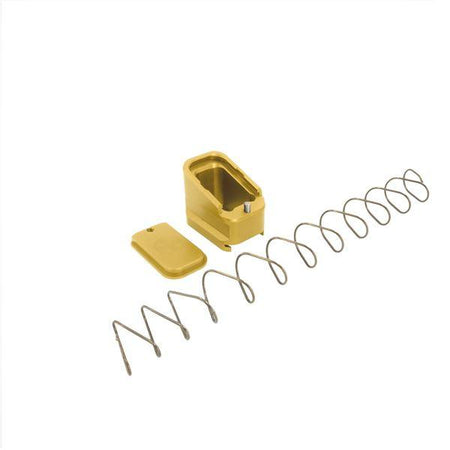 Shield Arms Gold Magazine Extension +5/+4 Compatible with Glock 17/22/34/35/19X/45