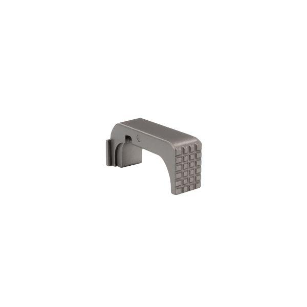 Shield Arms Glock 43X/48 Steel Mag Catch Release - Grey Finish