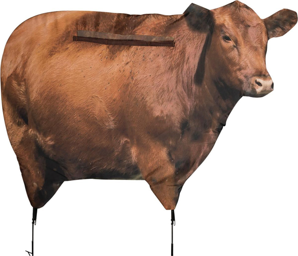 Montana Decoy Big Red Moo Cow Stalking Shield and Confidence Decoy