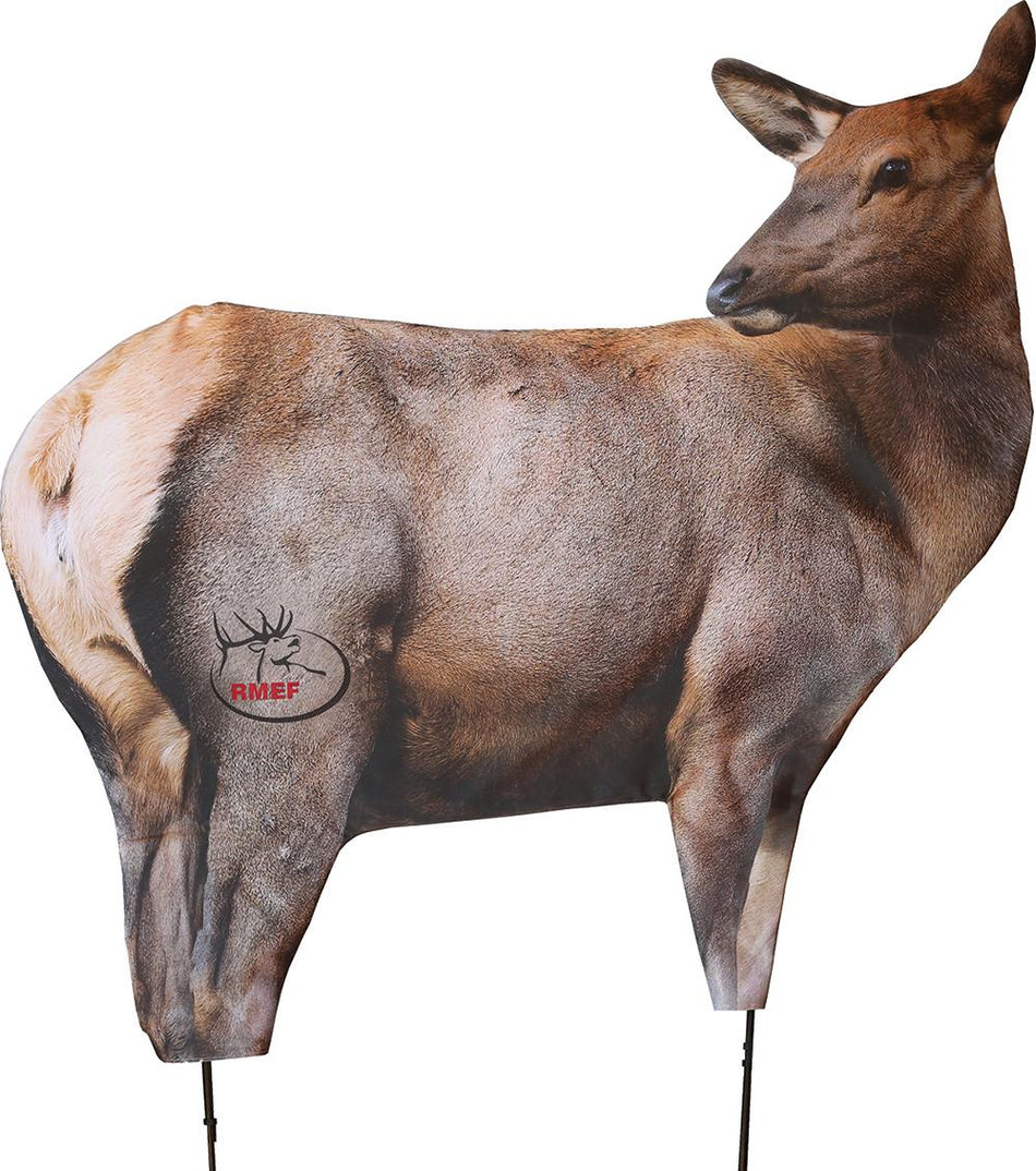 Montana Decoy Co. RMEF Cow Elk Hunting Decoy 42 oz with Poles Foldable