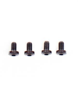 Kimber 1911 Black Hex Head Grip Screw Set (4-Pack)