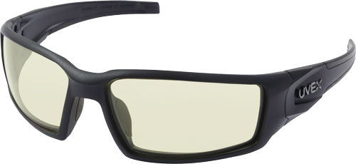 Howard Leight Hypershock Safety Eyewear Black Frame with Amber Lens