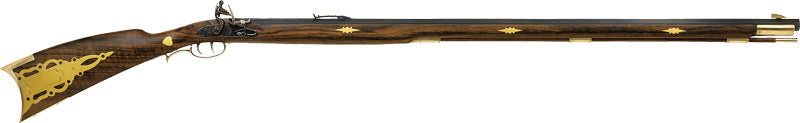 Traditions Pennsylvania .50 Cal Flintlock Muzzleloader Rifle 33.5 Inch Blued/Wood