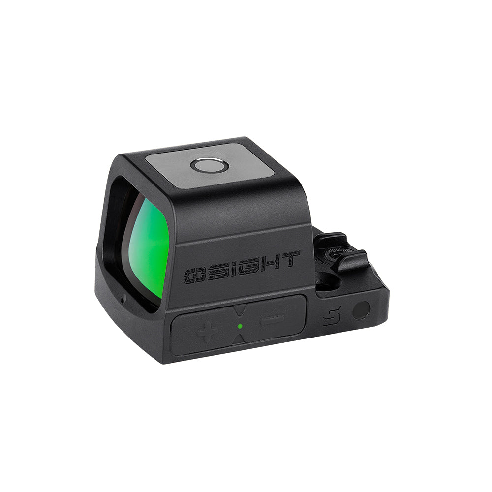 Osight S 1x 2 MOA Red Dot with 32 MOA Circle Reticle Black Anodized
