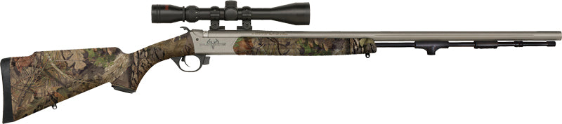 Traditions Pursuit XT .50 Cal Muzzleloader Rifle 3-9x40 Stainless Cerakote Break-Up Country
