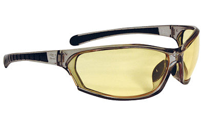 Radians BE0641CS Barrage Anti-Fog Safety Glasses, Gray Frame, Smoke Lens