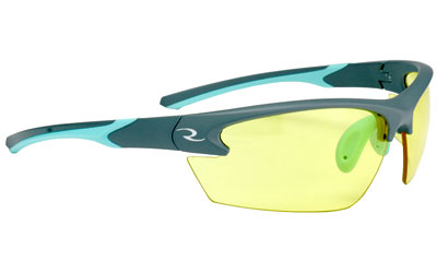 Radians WS2340CS Lowset Women's Shooting Glasses, Aqua/Amber