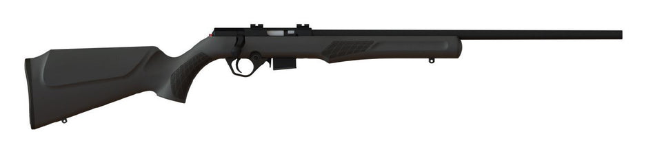Rossi RB22 Full-Size .22 WMR Rifle, 21" Blued Free-Floating Barrel, 5+1 Capacity, Black Monte Carlo Stock