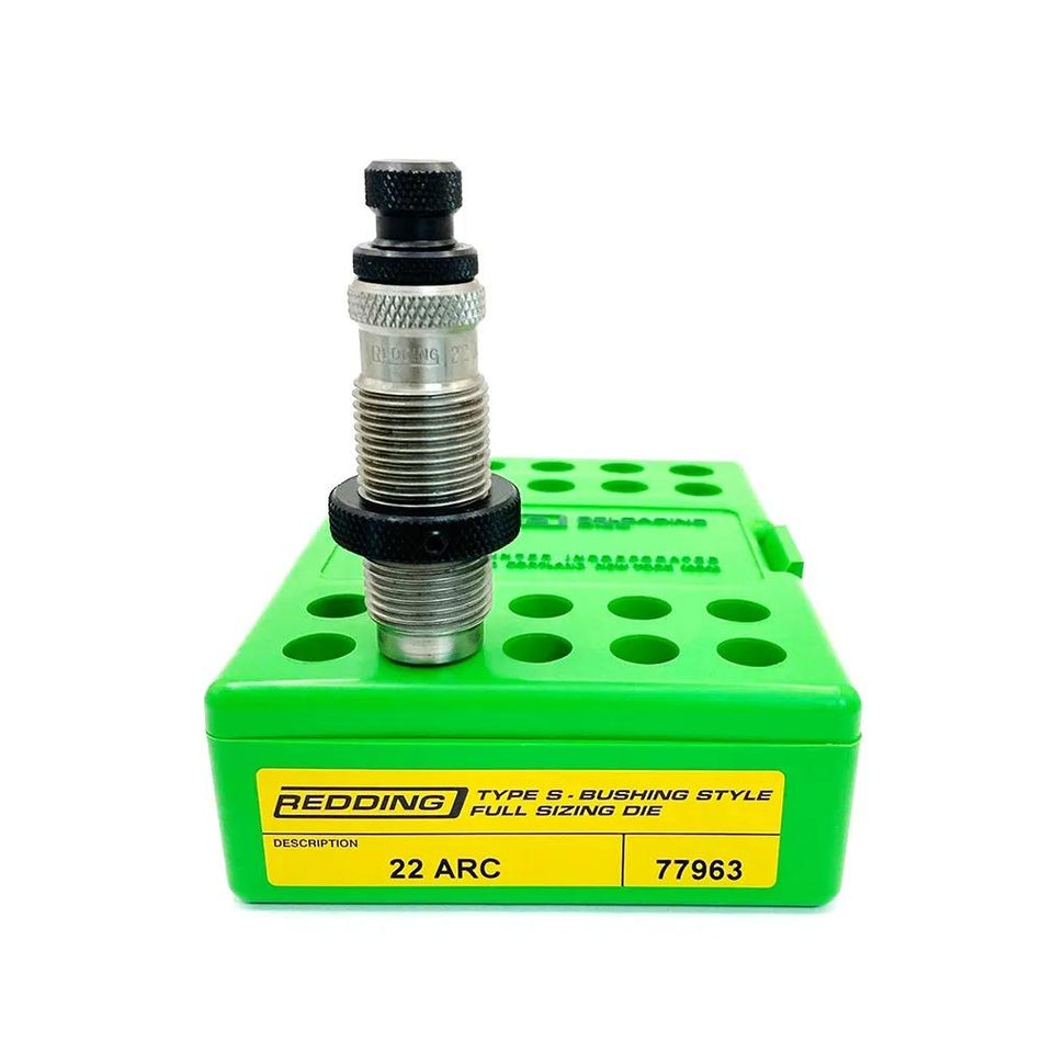 Redding Type S Full Length Bushing Die for 22 ARC