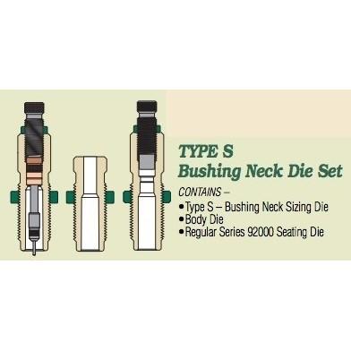 Redding Type S Bushing Neck Die Set for 6mm Dasher with Seating Die