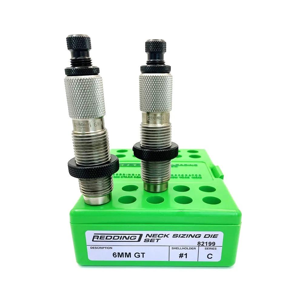 Redding 6mm GT Neck Sizing Die Set for Bottleneck Cases