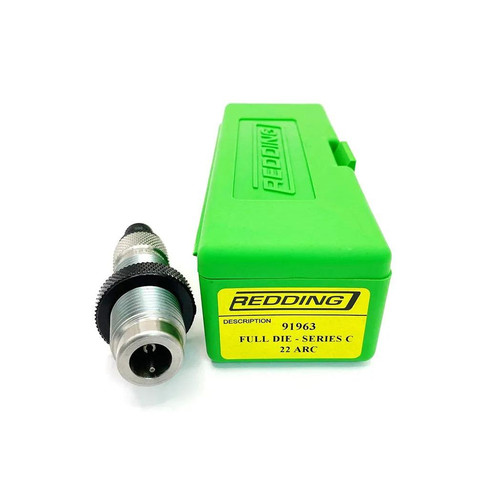Redding Full Length Sizer Die for 22 ARC Rifle Cartridges